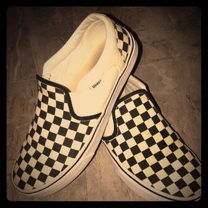 Checkered vans